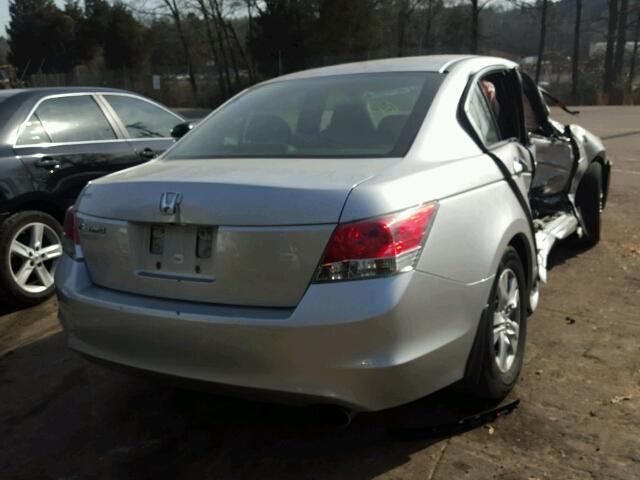 1HGCP2F42AA015191 - 2010 HONDA ACCORD LXP SILVER photo 4