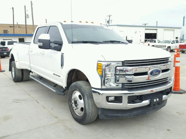 1FT8W3DT6HEB39958 - 2017 FORD F350 SUPER WHITE photo 1