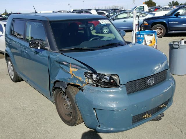 JTLKE50E981033625 - 2008 SCION XB BLUE photo 1