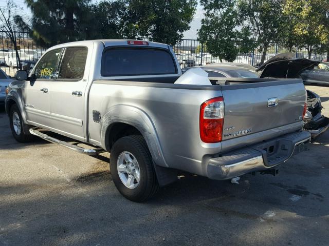 5TBET34156S547765 - 2006 TOYOTA TUNDRA DOU SILVER photo 3