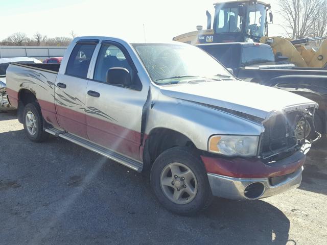 1D7HA18N15S162100 - 2005 DODGE RAM 1500 S GRAY photo 1