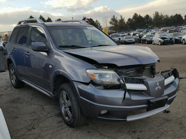 JA4LZ41F26U016693 - 2006 MITSUBISHI OUTLANDER GRAY photo 1