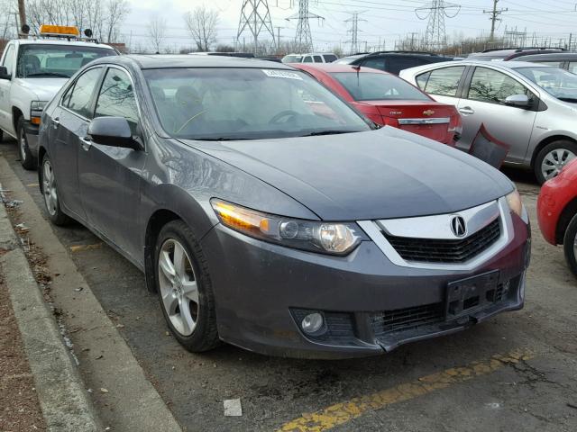 JH4CU2F63AC019181 - 2010 ACURA TSX GRAY photo 1