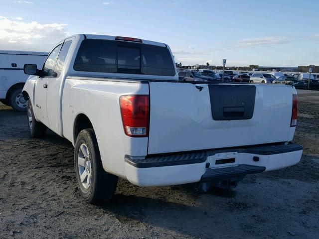 1N6AA06A28N328467 - 2008 NISSAN TITAN XE WHITE photo 3