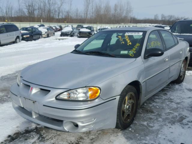 1G2NW52E34C125142 - 2004 PONTIAC GRAND AM G GRAY photo 2