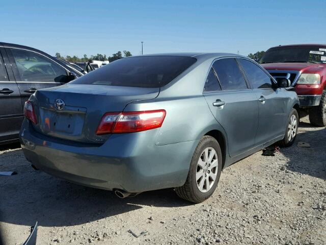 4T1BK46K97U543963 - 2007 TOYOTA CAMRY NEW GREEN photo 4