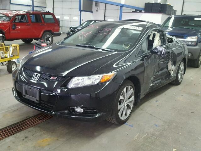 2HGFG4A55CH709337 - 2012 HONDA CIVIC SI BLACK photo 2