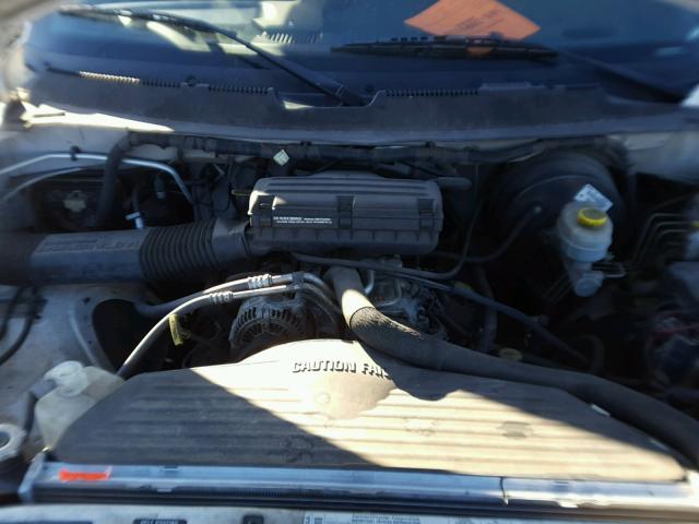 1B7HC13Y5YJ136423 - 2000 DODGE RAM 1500 WHITE photo 7