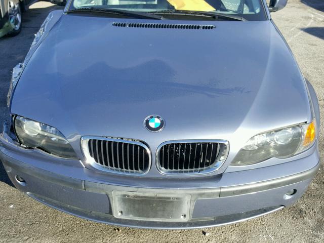 WBAAZ33465KW79081 - 2005 BMW 325 IS SUL BLUE photo 7