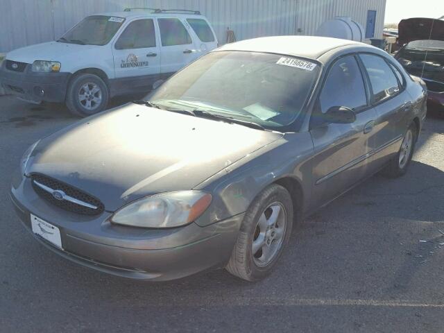 1FAFP53U01G248278 - 2001 FORD TAURUS SE CHARCOAL photo 2