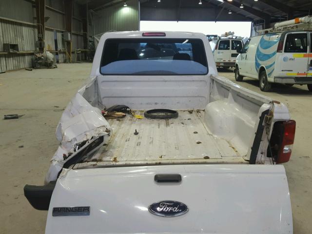 1FTYR14D39PA02597 - 2009 FORD RANGER SUP WHITE photo 6