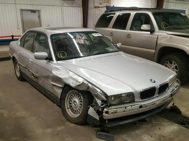 WBAGG8349YDN76503 - 2000 BMW 740 I AUTO SILVER photo 1