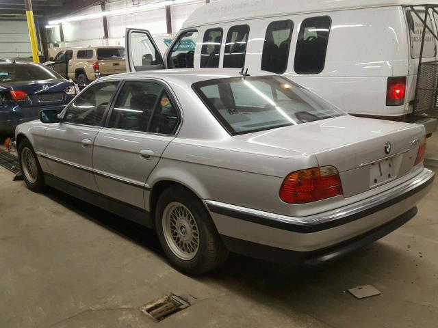 WBAGG8349YDN76503 - 2000 BMW 740 I AUTO SILVER photo 3