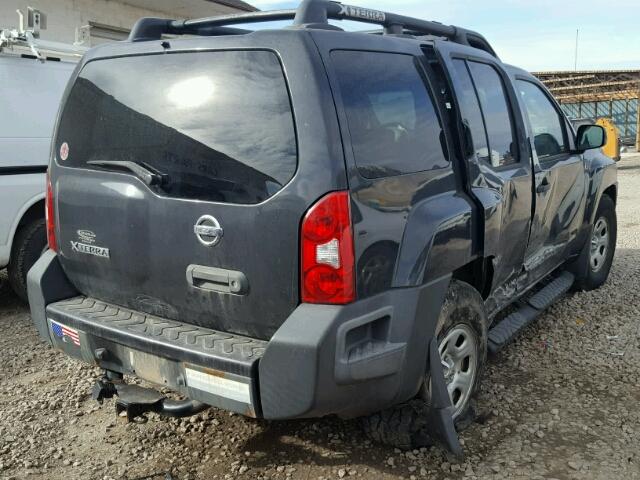 5N1AN08W76C515823 - 2006 NISSAN XTERRA OFF CHARCOAL photo 4