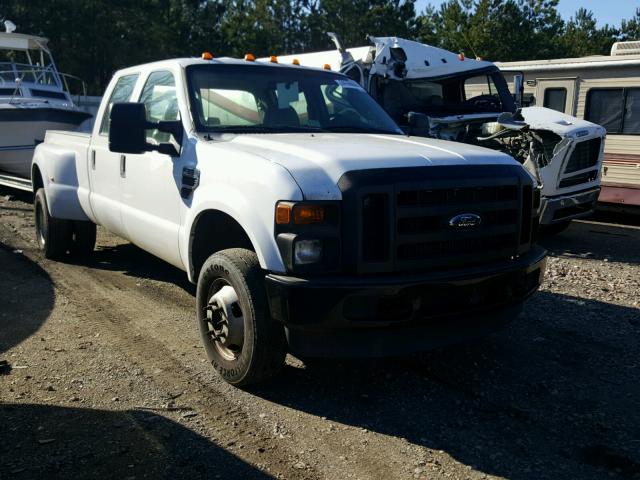 1FTWW33RX8EE17029 - 2008 FORD F350 SUPER WHITE photo 1