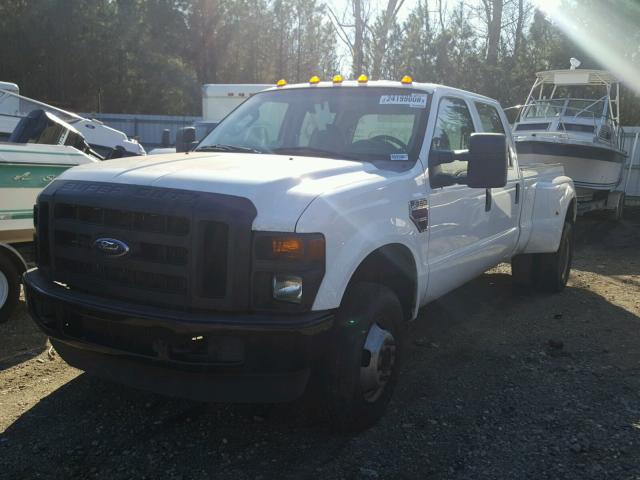 1FTWW33RX8EE17029 - 2008 FORD F350 SUPER WHITE photo 2
