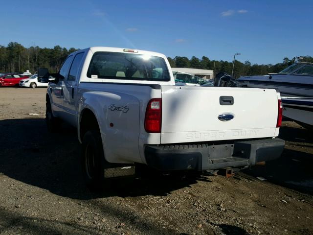 1FTWW33RX8EE17029 - 2008 FORD F350 SUPER WHITE photo 3