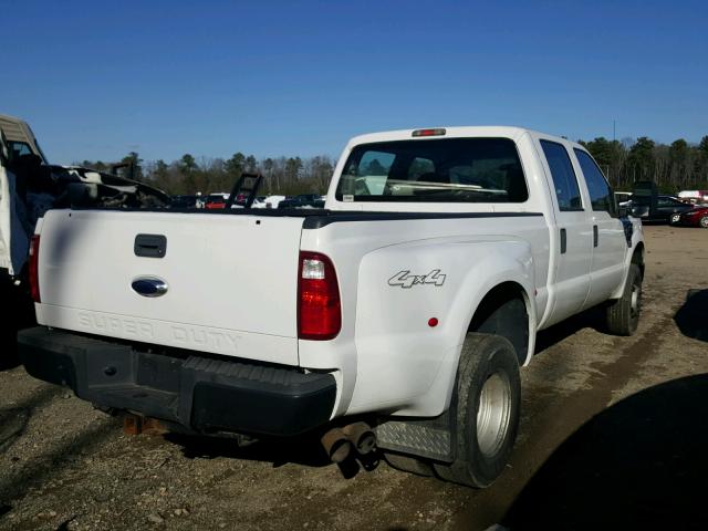 1FTWW33RX8EE17029 - 2008 FORD F350 SUPER WHITE photo 4