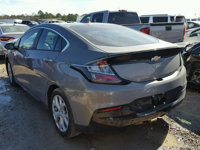 1G1RB6S50HU135084 - 2017 CHEVROLET VOLT PREMI TAN photo 3