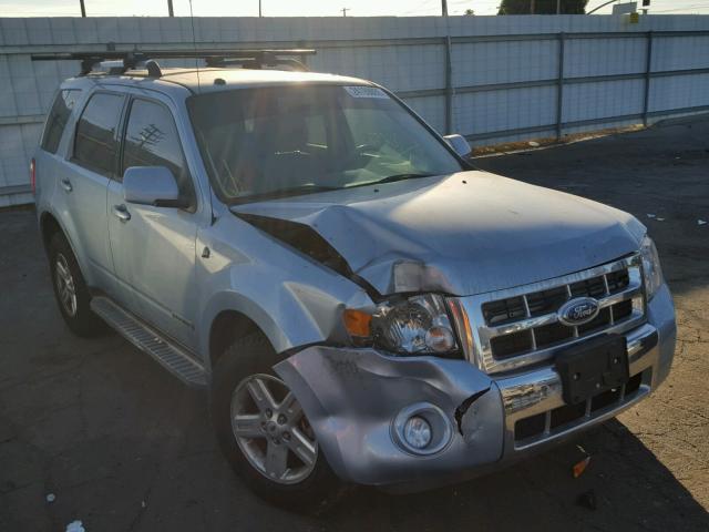 1FMCU49H58KC99742 - 2008 FORD ESCAPE HEV BLUE photo 1