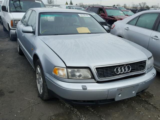 WAUBG34D6XN002655 - 1999 AUDI A8 QUATTRO SILVER photo 1