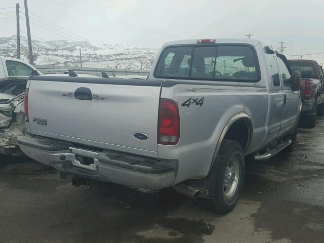 1FTNX21L63ED53730 - 2003 FORD F250 SUPER SILVER photo 4