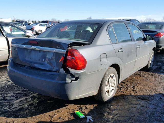 1G1ZS58F07F131906 - 2007 CHEVROLET MALIBU LS GRAY photo 4