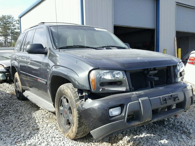 1GNDS13S932336731 - 2003 CHEVROLET TRAILBLAZE GRAY photo 1