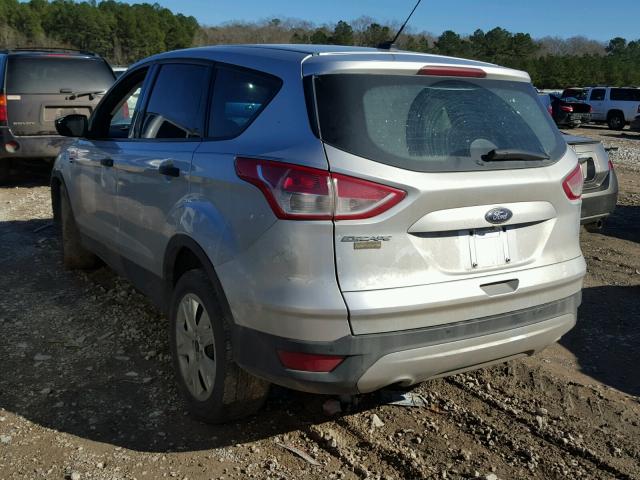 1FMCU0F79EUC02255 - 2014 FORD ESCAPE S SILVER photo 3