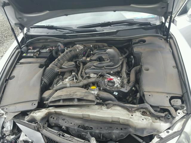 JTHBE262065003067 - 2006 LEXUS IS 350 SILVER photo 7