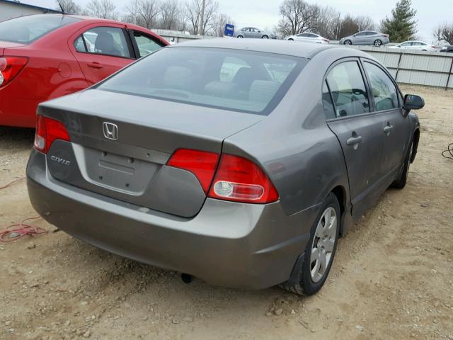 1HGFA16558L039730 - 2008 HONDA CIVIC LX TAN photo 4