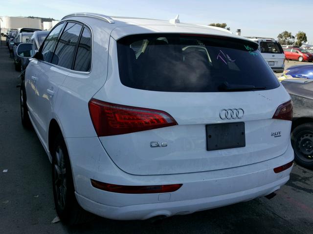 WA1LFAFP9CA016115 - 2012 AUDI Q5 PREMIUM WHITE photo 3