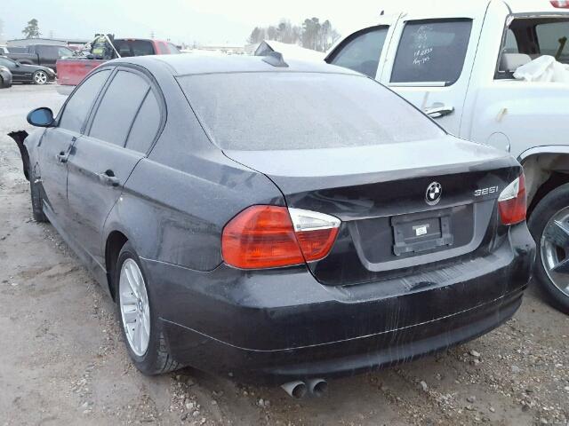 WBAVB13506PT19523 - 2006 BMW 325 I BLACK photo 3