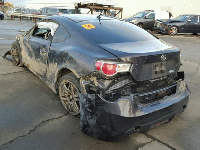 JF1ZNAA18D2712231 - 2013 TOYOTA SCION FR-S ნაცრისფერი ფოტო 3