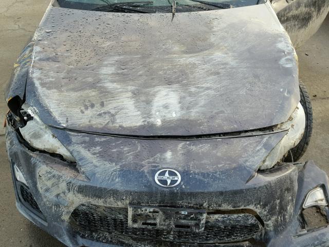 JF1ZNAA18D2712231 - 2013 TOYOTA SCION FR-S ნაცრისფერი ფოტო 7