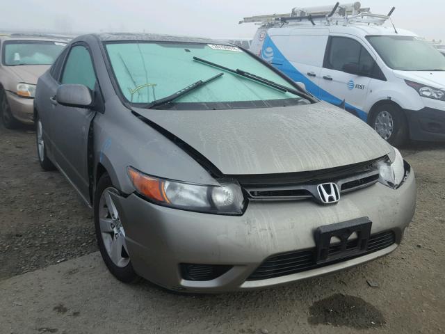 2HGFG12857H562465 - 2007 HONDA CIVIC EX GRAY photo 1