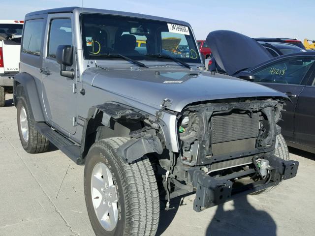 1C4AJWAG6FL597761 - 2015 JEEP WRANGLER S Gümüş foto 1