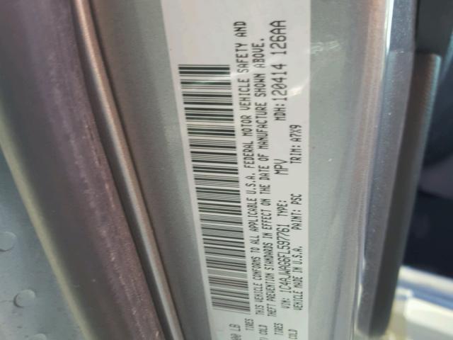 1C4AJWAG6FL597761 - 2015 JEEP WRANGLER S Gümüş foto 10