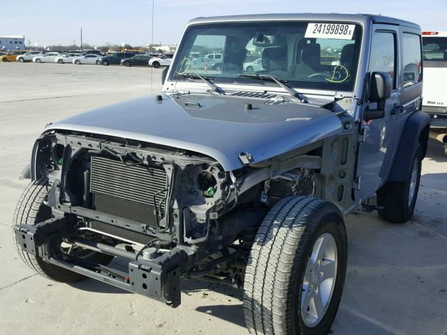 1C4AJWAG6FL597761 - 2015 JEEP WRANGLER S Gümüş foto 2