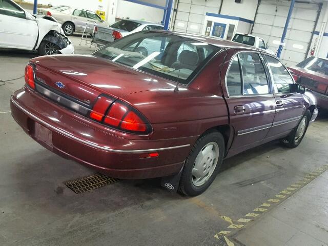 2G1WL52M6V9109230 - 1997 CHEVROLET LUMINA BAS მუქწითელი ფოტო 4