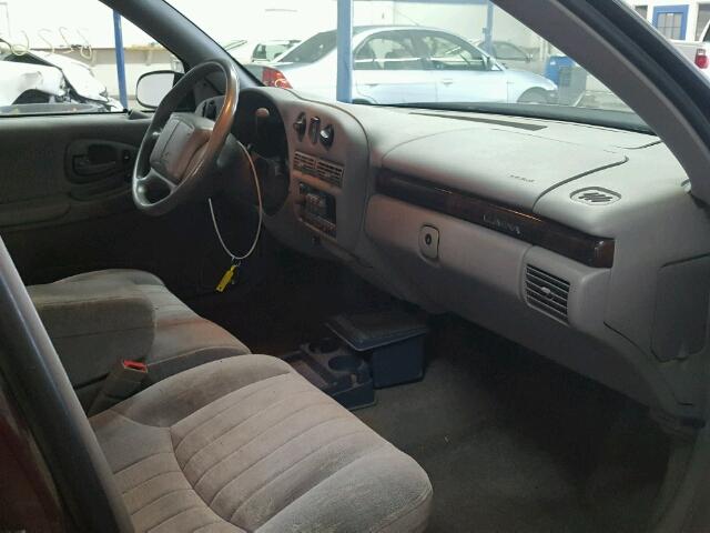2G1WL52M6V9109230 - 1997 CHEVROLET LUMINA BAS მუქწითელი ფოტო 5