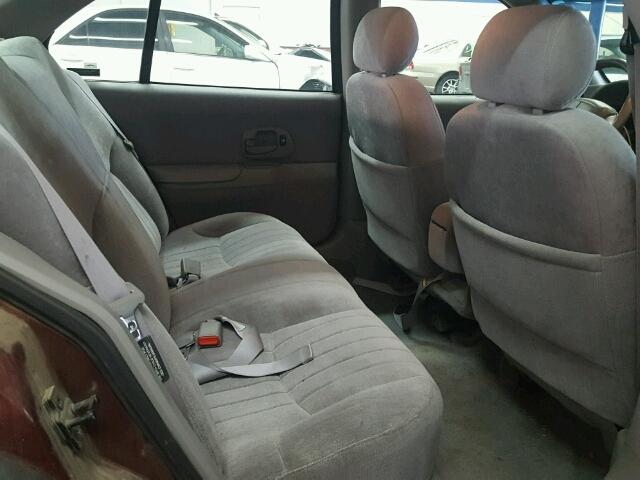 2G1WL52M6V9109230 - 1997 CHEVROLET LUMINA BAS მუქწითელი ფოტო 6