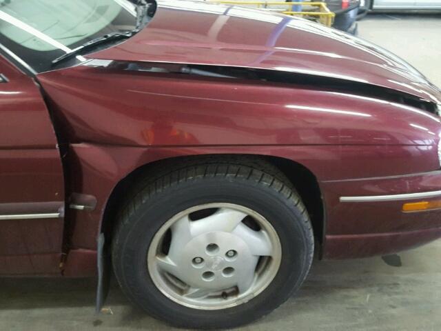 2G1WL52M6V9109230 - 1997 CHEVROLET LUMINA BAS მუქწითელი ფოტო 9