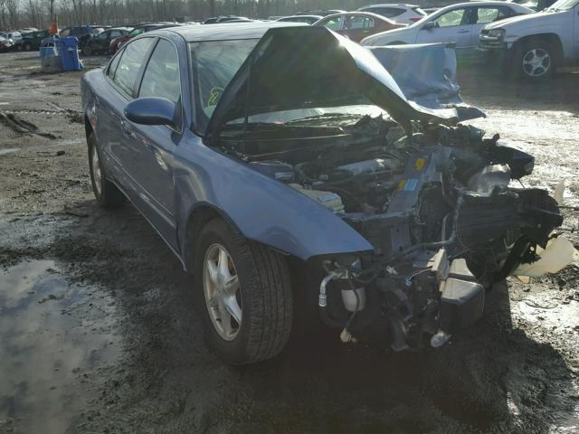 1G3NL52E4XC422560 - 1999 OLDSMOBILE ALERO GL BLUE photo 1