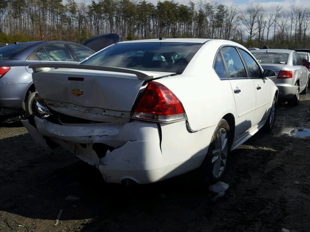 2G1WC5E32F1105680 - 2015 CHEVROLET IMPALA LIM WHITE photo 4