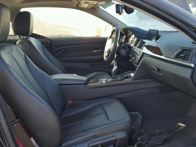 WBA3R1C54EK190376 - 2014 BMW 435 I BLUE photo 5