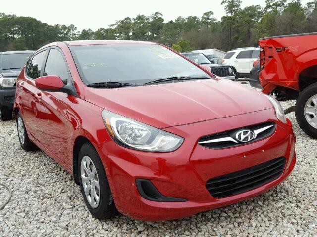 KMHCT5AE3EU192683 - 2014 HYUNDAI ACCENT GLS RED photo 1