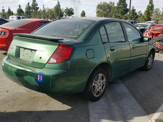 1G8AJ52F24Z227640 - 2004 SATURN ION LEVEL GREEN photo 4