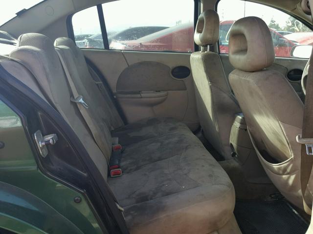 1G8AJ52F24Z227640 - 2004 SATURN ION LEVEL GREEN photo 6