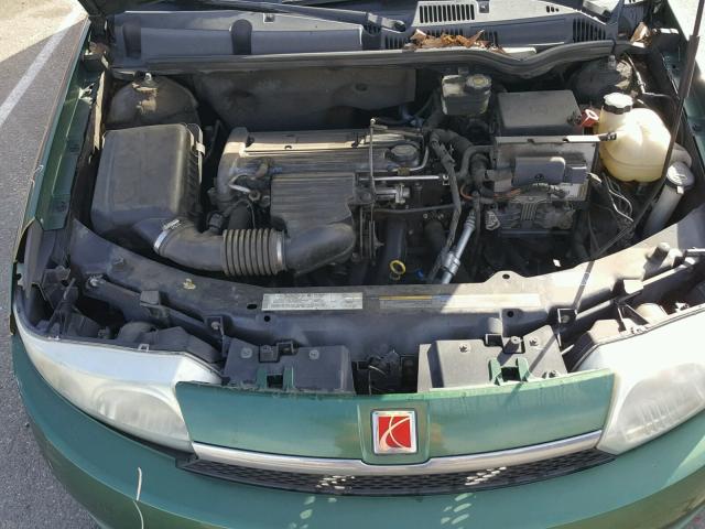 1G8AJ52F24Z227640 - 2004 SATURN ION LEVEL GREEN photo 7